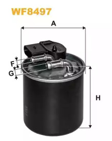 WIX FILTERS wf8497 -  Топливный фильтр